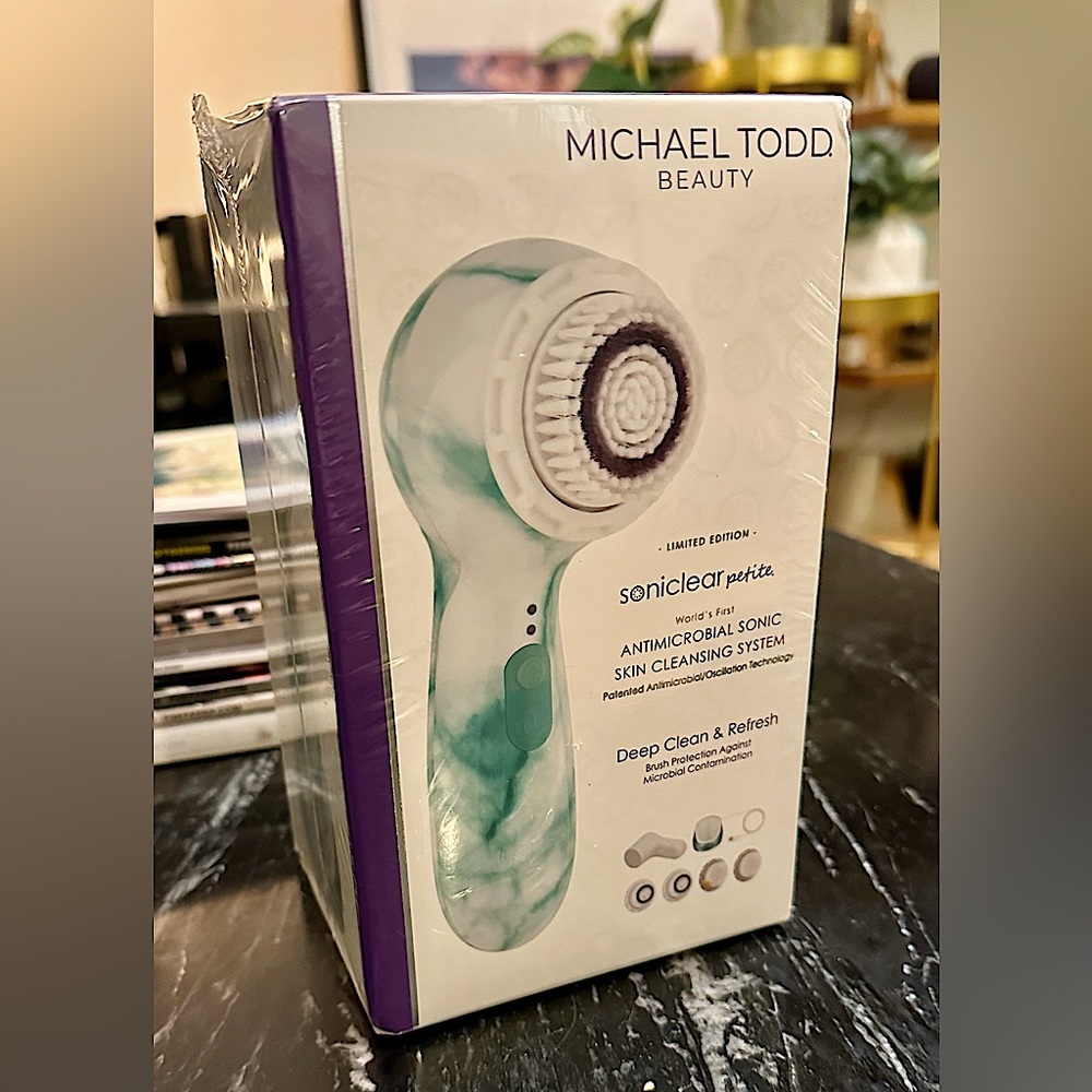 Deluxe Soniclear Petite Mint Marble - 4 heads